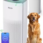 Air Purifiers for Home Large Room Pets Up to 1800 Ft² – Smart WiFi & Voice Control True HEPA Air Purifier For Home Bedroom Smoke, Dust, Pet Dander, Pollen, Sleep Mode – Kery Plus