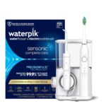 Waterpik Sensonic Complete Care Water Flosser and Rechargeable Electric Toothbrush Combo Set for Teeth Cleaning and Flossing, CC-04, White, Packaging May Vary