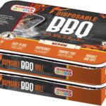 The Kosher Cook Disposable Charcoal Grill – Ready To Use Portable Bbq Grill – Easy To Light Portable Charcoal Grill Kosher – 2 Pack