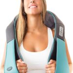 InvoSpa Shiatsu Neck and Back Massager with Heat – Deep Kneading Pillow for Massage – Electric Full Body Massager