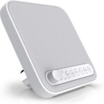 Pure Enrichment Wave Premium Sleep Sound Machine with USB Charger – Seamless Looping with 6 Soothing All-Natural Sounds, & Auto-Off Timer – Easily Portable for Travel (White) Patented Design