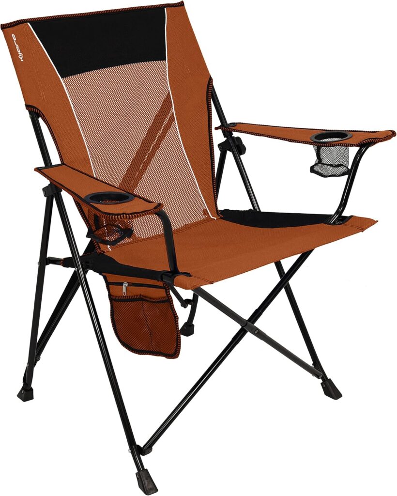 Kijaro Dual Lock Chair Color: Victoria Desert Orange