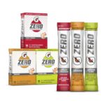 Gatorade G Zero Sports Drink Mix Powder Packets, 3 Flavor Classic Variety Pack, Electrolyte Powder Drink Mix for Hydration, Zero Sugar, Total 30 Packets