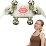 SKG Neck Massager for Pain Relief Deep Tissue Shiatsu Neck and Shoulder Massger with Heat Flex Massager H7 Ultra E