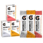 Gatorlyte Rapid Rehydration Electrolyte Beverage, Variety Pack, Lower Sugar, Specialized Blend of 5 Electrolytes, No Artificial Sweeteners or Flavors, 18 pack, 1 pack mixes with 16.9oz (500ml) water