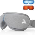 BOB AND BRAD Eye Massager with Heat and Cooling, EyeOasis 3 Eye Mask for Migraines FSA Eligible/HSA Eligible, Heated Face Massager for Eyes Strain Relief Improve Sleep, Birthday Gifts for Women Men