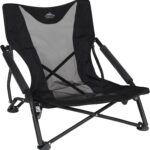 Cascade Mountain Tech Folding Camp Chair for Camping, Beach, Picnic, Barbqeues, Sporting Events with Carry Bag