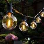 100ft Outdoor String Lights Waterproof Patio Lights,Shatterproof Led Outside Globes UL Listed Exterior, Indoor Lighting Backyard Bistro Party
