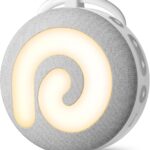 Dreamegg Portable Sound Machine Baby – D11 White Noise Machine for Baby Sleeping with Night Light, White Noise, Lullaby, Nature Sounds, Child Lock, USB Rechargeable Sound Machine for Travel Nursery