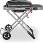 Weber Traveler Portable Gas Grill, Black