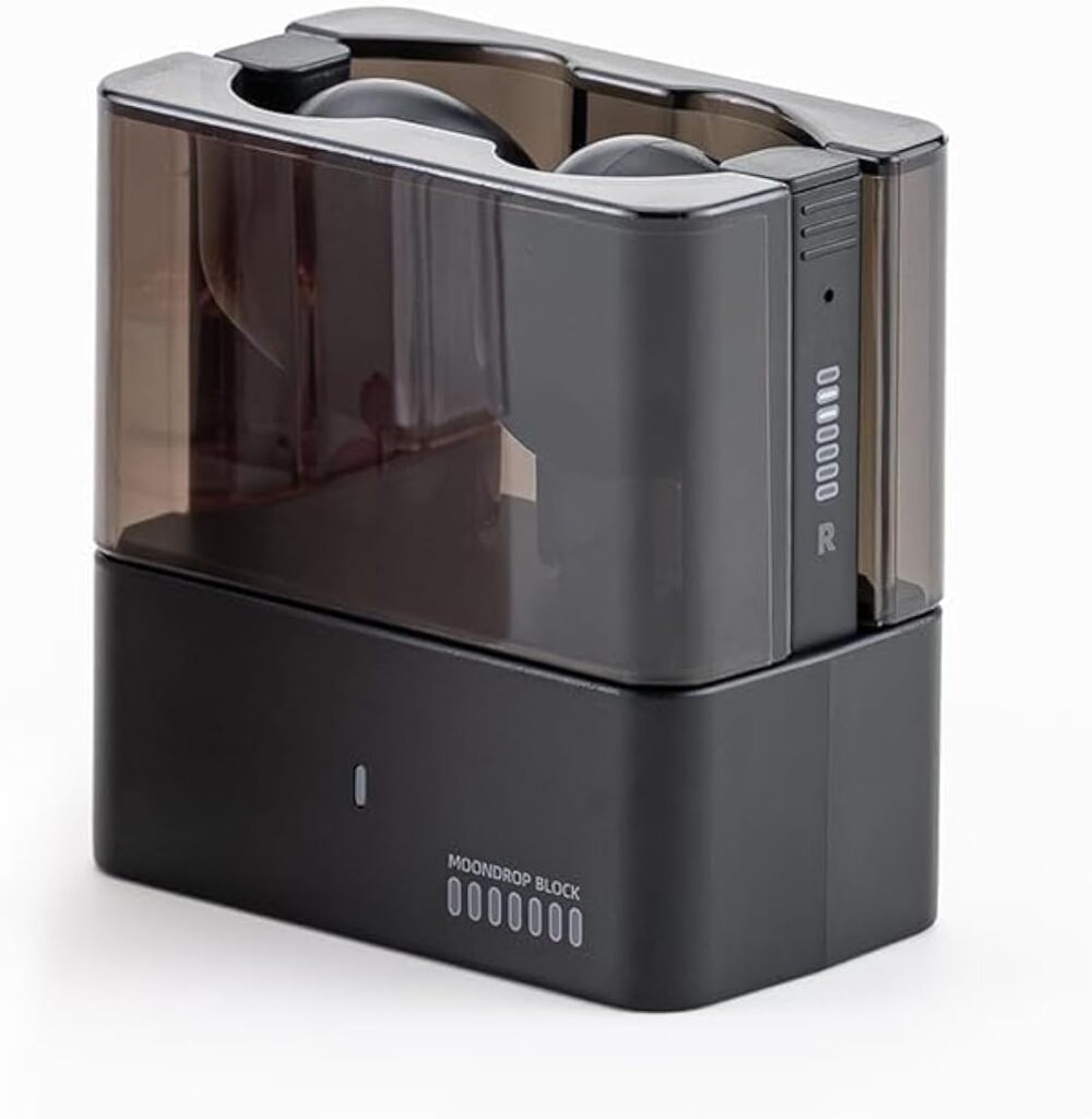 Moondrop Block Semi in Ear Flath ead Earbuds True Wireless Earphones (Black)